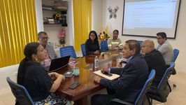 Autoridades se reúnen en el Centro Regional de Panamá Oeste. 