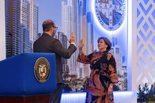 Juramentación de la nueva presidenta de la CAPAC.