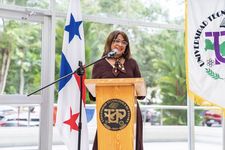 La actividad fue inaugurada por la Rectora de la UTP, Dra. Ángela Laguna Caicedo.