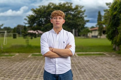 Joseph Arnold Bozo, de quinto año de la Licenciatura en Ingeniería Industrial.