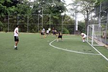 Cancha sintética de la UTP.