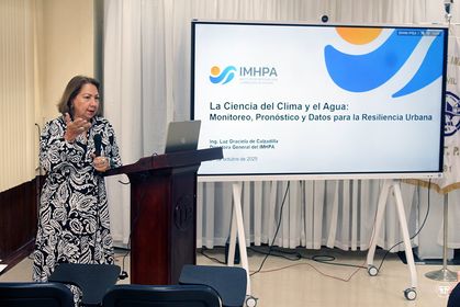 La importancia de la resiliencia en recurso hídrico  de Panamá, fue el tema que desarrollo la FIC para estudiantes