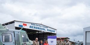 El Senan hizo entrega de una nave em desuso para practicas de los estudiantes. 