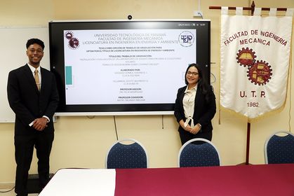 Sustentan tesis de Instalación y Evaluación de un Laboratorio de Ensayo para pruebas a colectores Solares Térmicos según norma DGNTI-COPANIT 518-2021