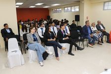 Salón de Conferencias de la FCyT.