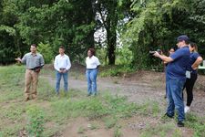 Demostración del trabajo que se realiza con el dron.