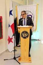 Rector de la UTP, Ing. Héctor Montemayor Á. 