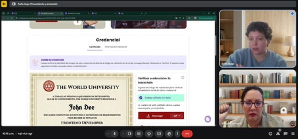 Foto grupal de la actividad.