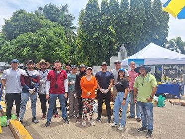 La Subdirección de Vida Universitaria del Centro Regional de Veraguas, a través de la Coordinación de Servicio Social Universitario participó de la Jornada de Reciclaje en el parque Juan Demóstenes Arosemena, el sábado 10 de agosto.