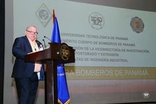 El rector de la UTP, el Dr. Omar Aizpurúa participó de este evento.