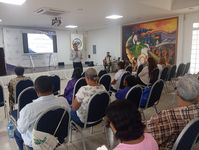 Durante las exposiciones 