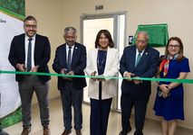 Corte de cinta por parte de las autoridades de la UTP.