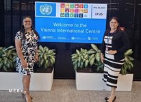 Mgtr. Maudi Barragán y la Licda. Eny Serrano representando la UTP.